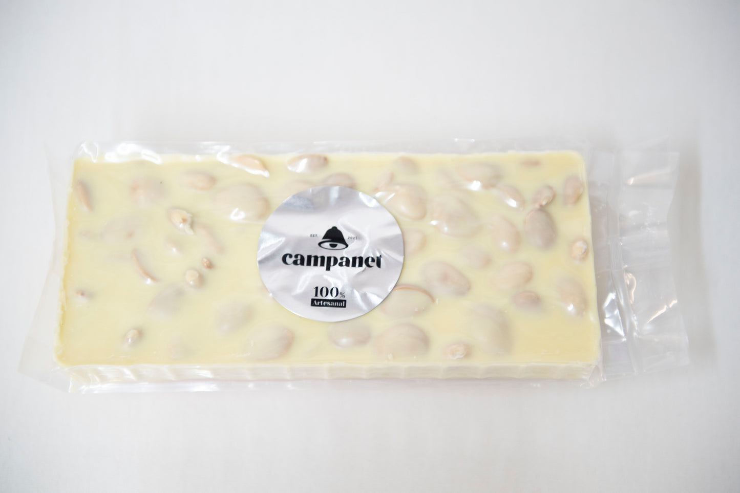 Chocolate Blanco con Almendras 300g