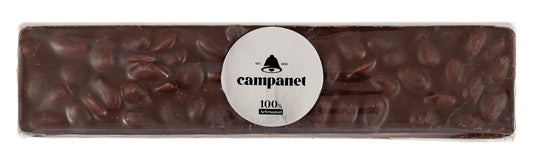 Turrón de Chocolate Puro con Almendras 210g