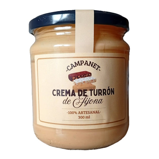 Crema de turron de Jijona